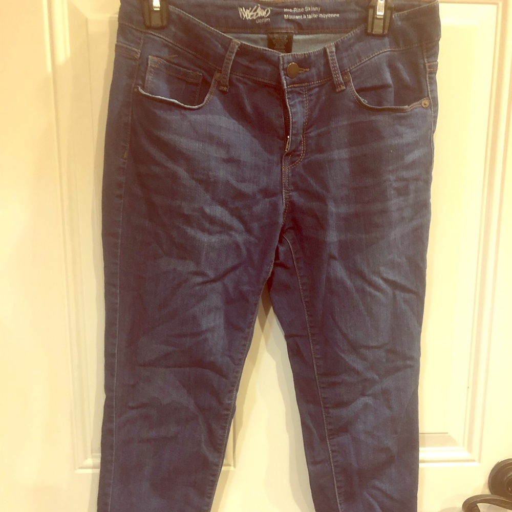 Capri Length Skinny Jeans